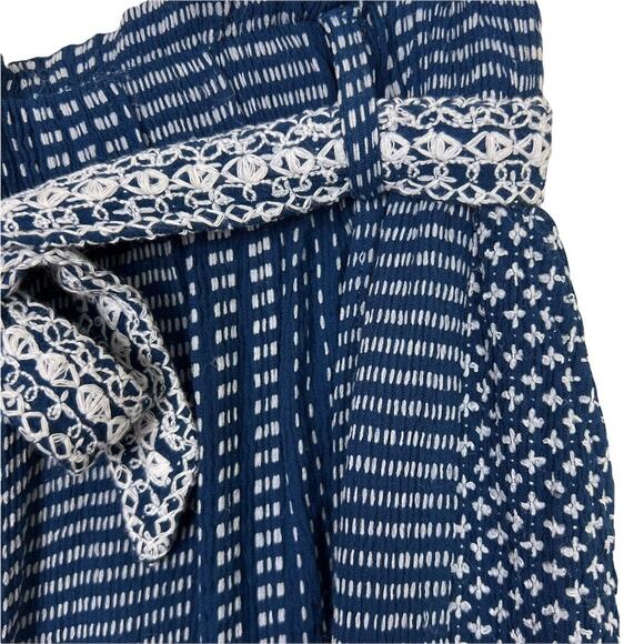 Anthropologie Blue Embroidered Shorts Size XS - Picture 6 of 16